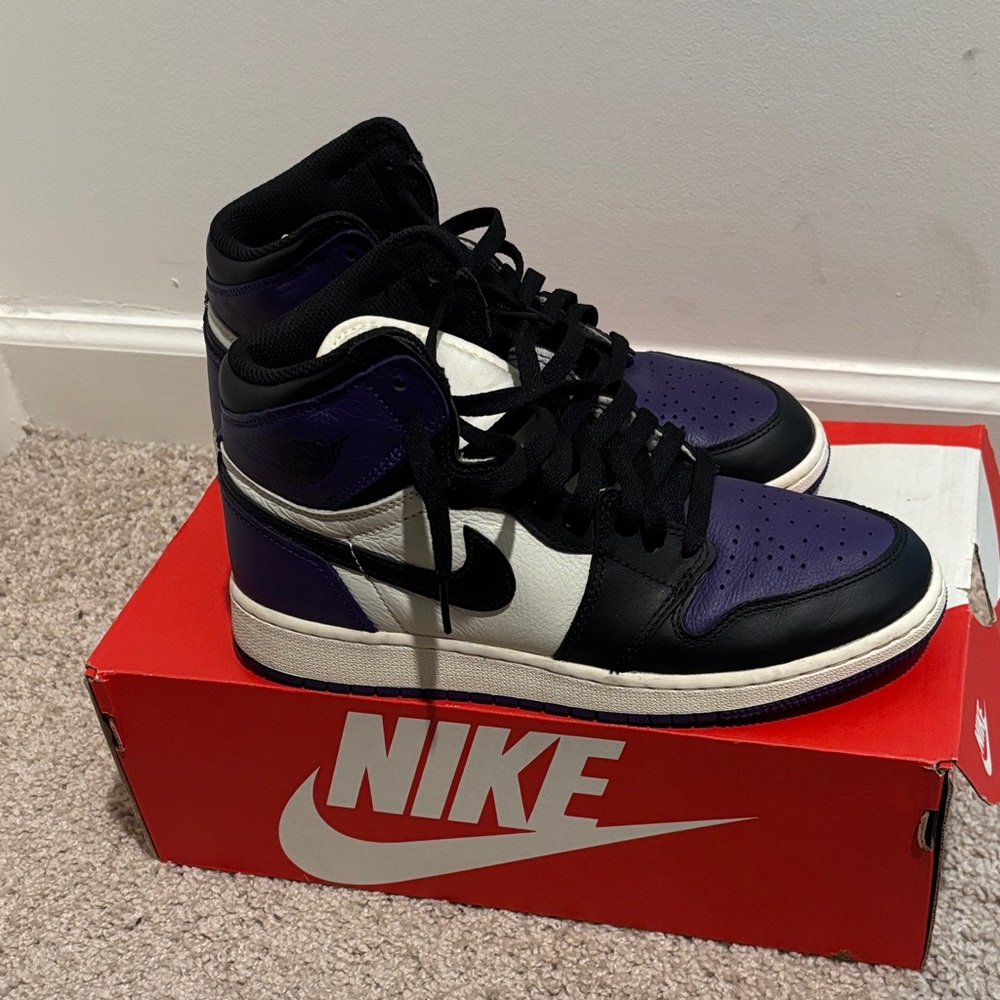 Nike Air Jordan 1 Retro Purple Black White
